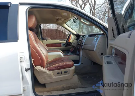 2010 Ford F-150 King Ranch z USA, uszkodzony, nr VIN 1FTFW1EV7AKA90806